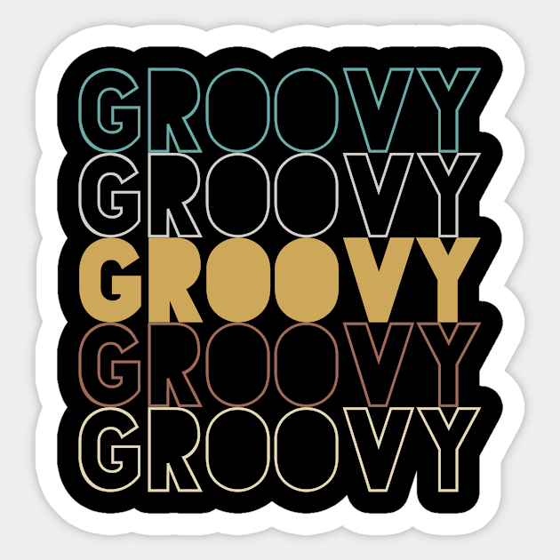 Groovy Sticker by Hank Hill